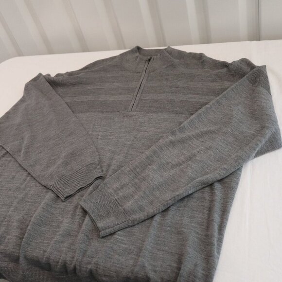Cutter & Buck Mens Long Sleeve Douglas Big and Tall Half Zip Sweater Size XXL - Picture 3 of 8
